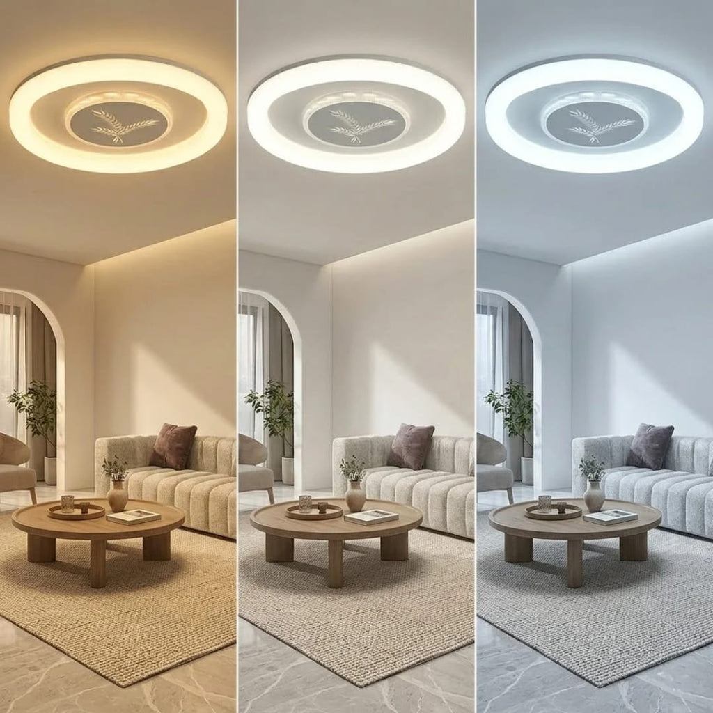 LED Big Round Ceiling Light - 60 Watt (Tri-Color)