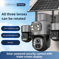 V380PRO WIFI version Solar Camera 3ptz