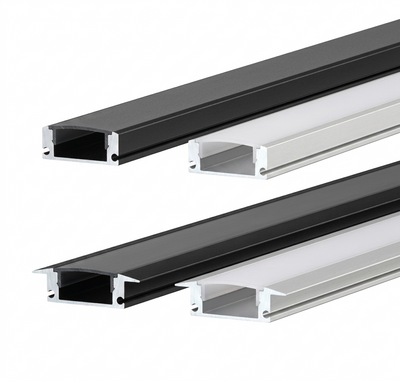 LED Lights - Black Aluminum Frame - Feet