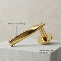 Door Locks - PVD Gold