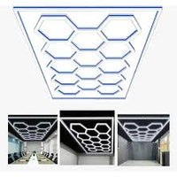 LED Hexagone Set - L: 15.42 feet, W: 7.78 Feet